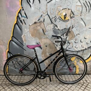 Bicicleta nottingham Mujer Talle Xs Color Negro Brillante