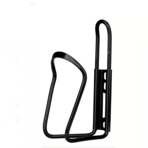 Porta caramañola negro de aluminio