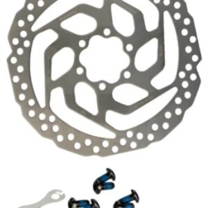 Disco De Freno Shimano Original Rotor 160 Mm 6 Tornillos Mtb Plateado