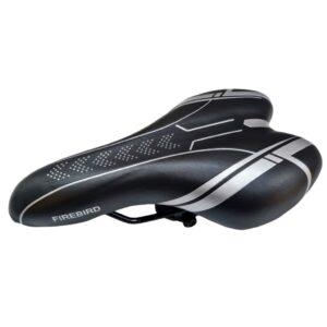 Asiento Firebird Mtb R16- R20 Negro con Grampa