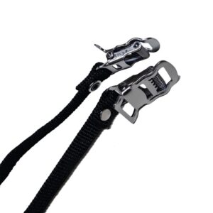 Correas Solas para Punteras Color Negras-El Par