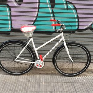 Bicicleta Nottinghma Single Speed Blanca Talle