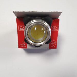 Luz delantera redonda usb cob super