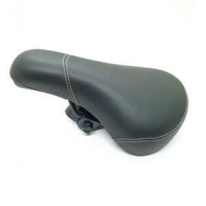 Asiento negro bmx con costura