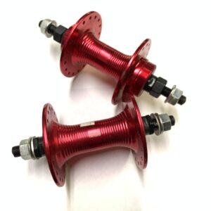 Juego de mazas de aluminio colores (rojo/violeta)