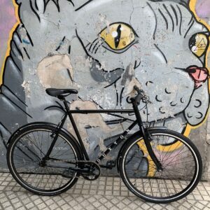Bicicleta Nottingham 691 negra satinada Talle L