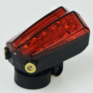 Luz trasera 5 leds laser 2 lineas en el piso