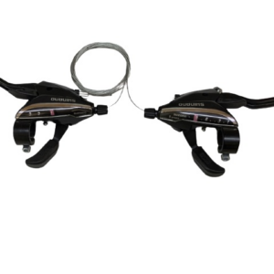 Par de manijas SHINANO integradas simil ST-EF65 8 vel