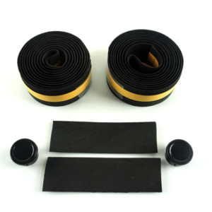 Cinta de manubrio negra ibi ribbon