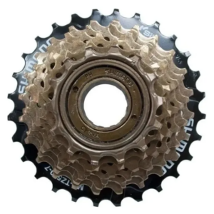 Piñon shimano 7 coronas a rosca tz500