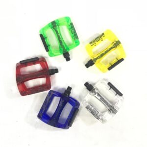 Pedales 1/2 transparentes (Azul, amarillo, rojo, violeta, verde y transparente)