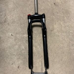 Horquilla 29 suspension acero rodas con bloqueo disco y v brake