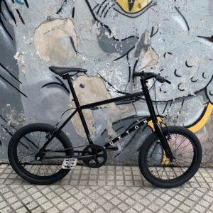 Bicicleta Mini velo hombre negro satinado
