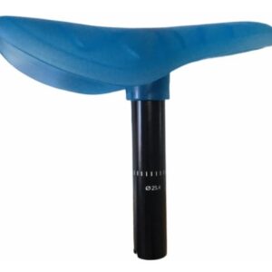 Asiento velo plastico con caño color celeste o lila