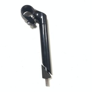 Stem angulo positivo de aluminio negro 1 pulgada 45 mm largo