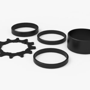 Kit adaptador para maza cassette ( piñone 12/13/14/15 + arandelas)