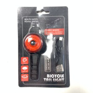 Luz redonda con sujecion de silicona usb trasera calidad