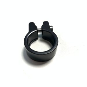 Abrazadera aluminio para 25.4 negra