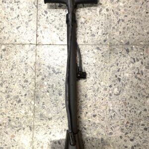 Inflador de pie plastico dual